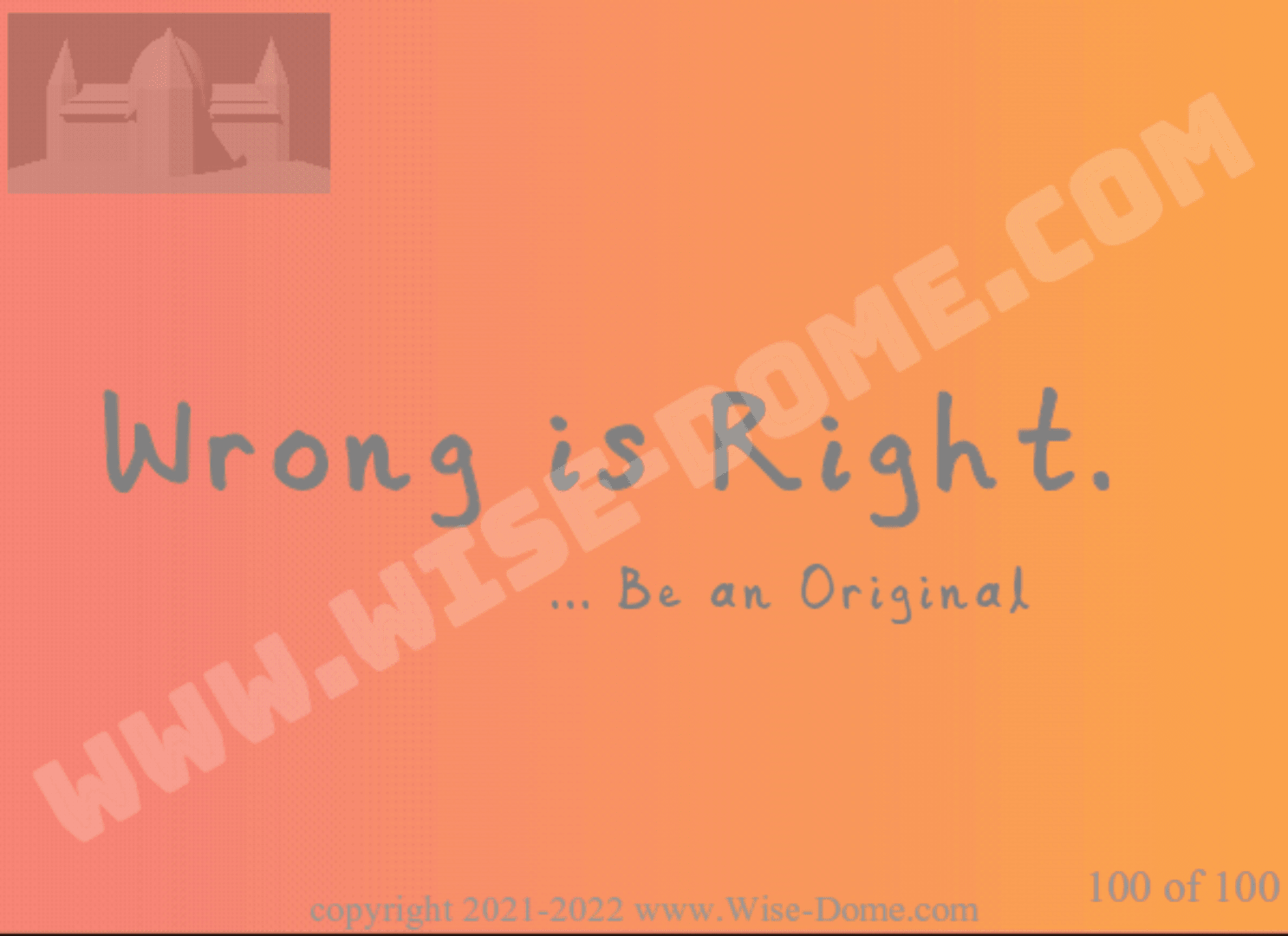 Tropical00004 -Wrong is Right
