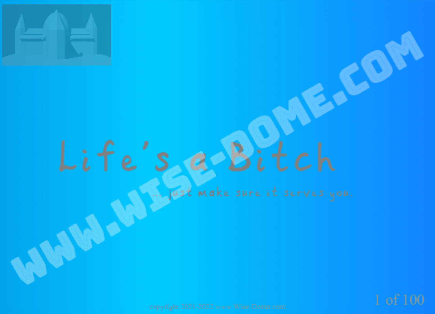 Serenity00001 - Life's A Bitch