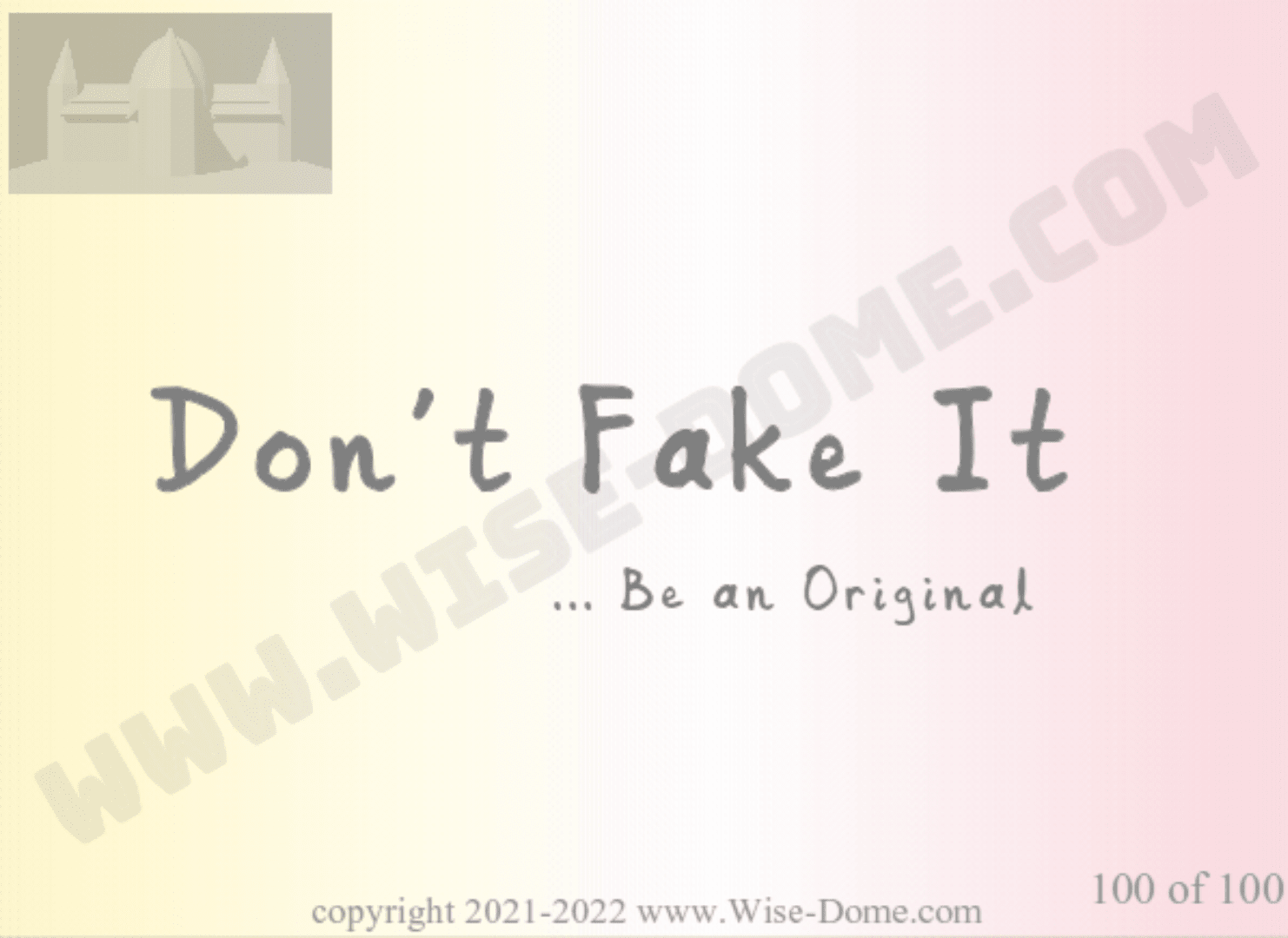Harmony00005 - Don't Fake It!