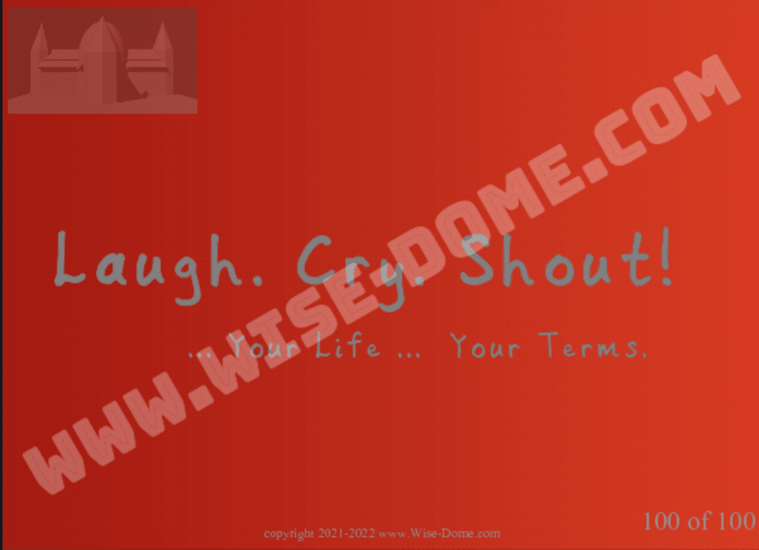 Passion00003 -Laugh. Cry. Shout!